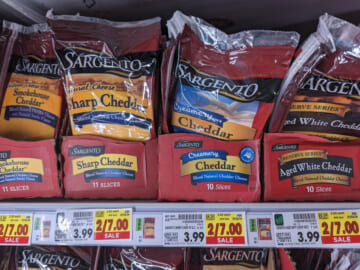 Sargento Cheese Slices Just $3.13 Per Pack At Kroger