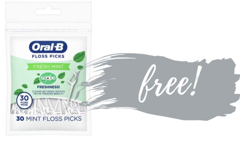 Get FREE Oral-B Scope Floss Picks at Walgreens
