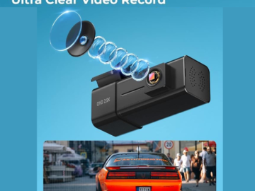 Mini WiFi 2.5K 1440p Dash Camera with 32GB Card $24.89 After Coupon (Reg. $70)