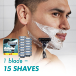 Gillette Mach3 15-Count Razor Blade Refills as low as $19.36 Shipped Free (Reg. $37) – $1.29/3-Blade Cartridge