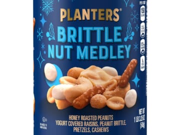 Planters Winter Edition Brittle Nut Medley Snack Mix, 19.25-Oz as low as $5.64 Shipped Free (Reg. $7)
