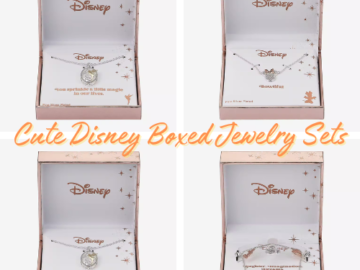 Cute Disney Boxed Jewelry Sets $11.99 After Code (Reg. $60) – 40% off!