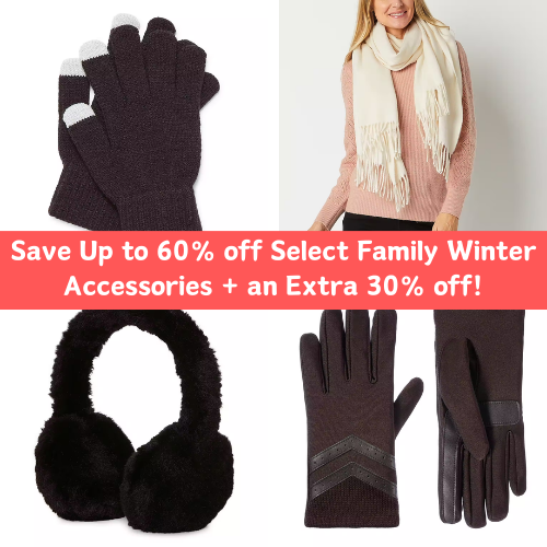Save Up to 60% off Select Family Winter Accessories + an Extra 30% off!