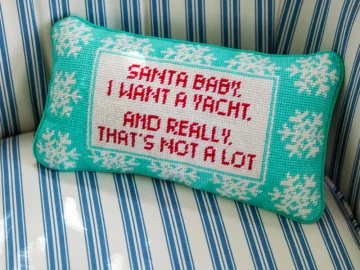 Holiday pillow from Dormify