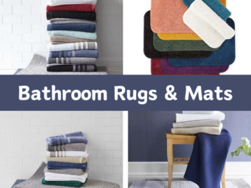 Save 30% on Bathroom Rugs & Mats from $9.09 After Code (Reg. $22+) – thru 12/14!