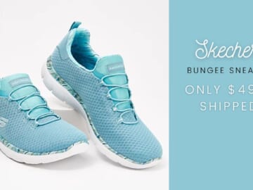 Skechers Bungee Sneakers $49.98 (reg. $75) at QVC