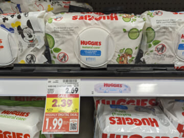 Huggies Wipes Just $1.99 At Kroger