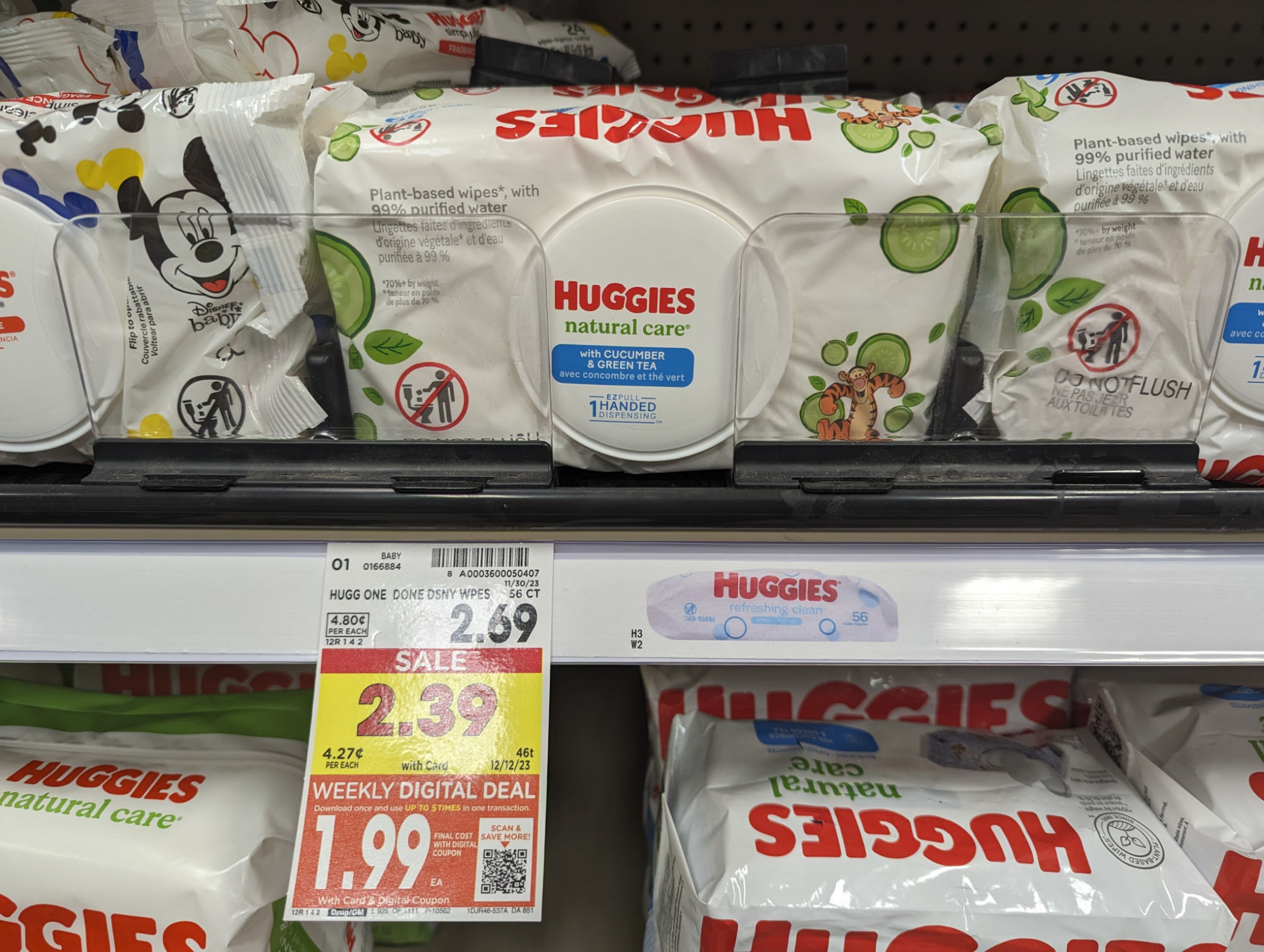 Huggies Wipes Just $1.99 At Kroger