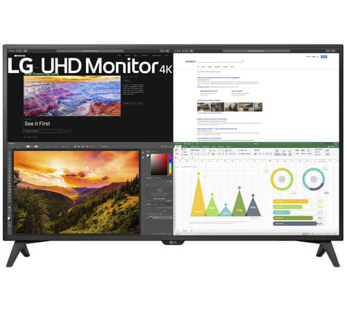 LG 43" 4K HDR IPS Monitor for $467 + free shipping