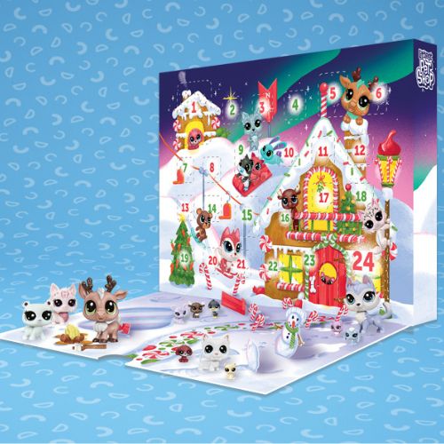 Littlest Pet Shop Advent Calendar Toy, 24-Piece $13.89 (Reg. $23) – Amazon Exclusive, Dolls included