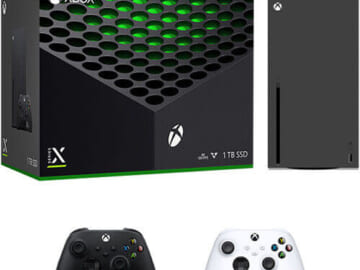 Microsoft Xbox Series X 1TB Console w/Xbox Wireless Controller for $405 + free shipping