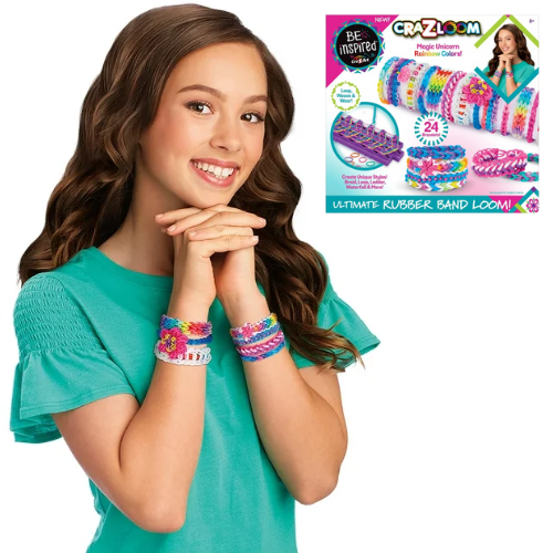 Cra-Z-Art Be Inspired Ultimate Rubber Band Loom Bracelet Making Set $5 (Reg. $15)