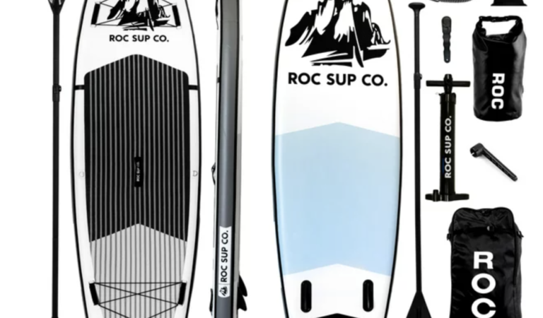 *HOT* Roc Inflatable Stand Up Paddle Board + Accessories Bundle for just $199.99 shipped! ($500 value!)