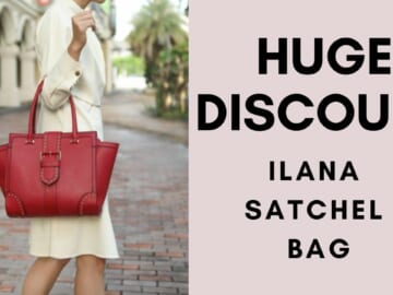 Discount on Ilana Satchel Bag!