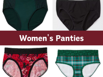 Women’s Panties as low as $3.50 for 10+ (Reg. $13) – thru 12/14!
