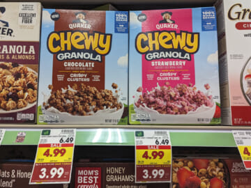 Quaker Chewy Granola As Low As $2.49 At Kroger