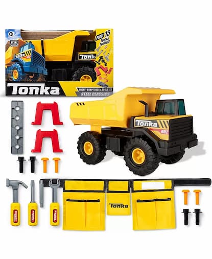 Tonka Steel Mighty 16 Piece Playset