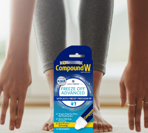 Compound W 15-Count Freeze Off Advanced Wart Remover with Accu-Freeze Treatment as low as $3.82 Shipped Free (Reg. $19) – 25¢/Treatment