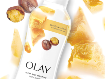 Olay 4-Pack Ultra Rich Moisture Body Wash with Shea Butter as low as 13.71 Shipped Free (Reg. $28) – $3.43/22 Oz Bottle