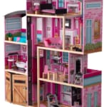 KidKraft Shimmer Mansion Wooden Dollhouse w/ 30 Accessories for $85 + free shipping