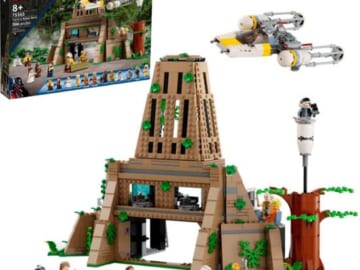 LEGO Star Wars Yavin 4 Rebel Base Building Set for $119 + free shipping