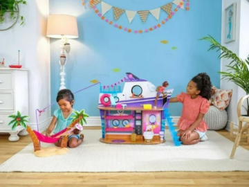 KidKraft Luxe Life 2-in-1 Wooden Cruise Ship and Island Doll Play Set $25 (Reg. $80)
