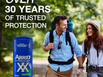 Arrid XX Extra Extra Dry Anti-Perspirant Deodorant, 2.6 Oz $1.36 (Reg. $10)