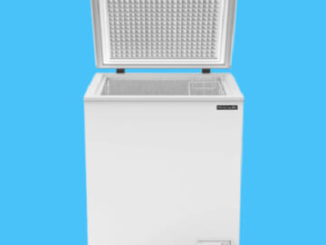 Frigidaire 5.0 Cu. ft. Chest Freezer, White  $147 Shipped Free (Reg. $197)