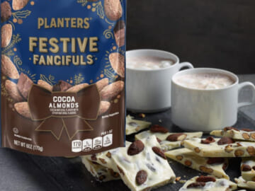 Planters Dark Chocolate Flavored Roasted Cocoa Almonds, 6oz $4.16 Shipped Free (Reg. $7)