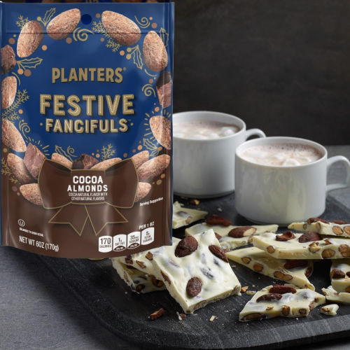 Planters Dark Chocolate Flavored Roasted Cocoa Almonds, 6oz $4.16 Shipped Free (Reg. $7)