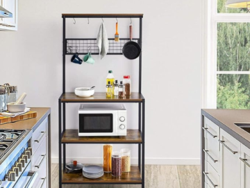 Transform your kitchen into an organized and efficient haven with Yaheetech Kitchen Bakers Rack for just $55.99 After Coupon (Reg. $69.99) + Free Shipping