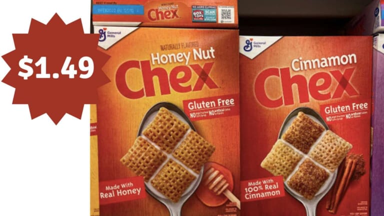 $1.49 Chex Cereal with Stacking Deals at Kroger