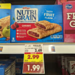 Kellogg’s Nutri-Grain Bars As Low As $1.49 At Kroger