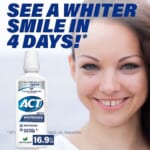 ACT Whitening + Anticavity Fluoride Alcohol Free Mouthwash as low as $3.89 After Coupon (Reg. $6.59) + Free Shipping