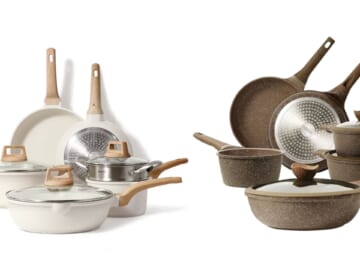 Carote Induction Safe Granite Cookware Sets 70% off