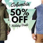 Columbia | Up to 50% Off + $15 Back on $100+ Gift Cards