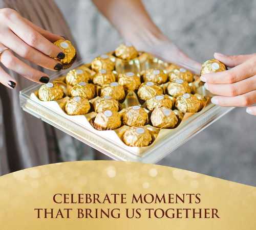 Ferrero Rocher 24-Count Fine Hazelnut Chocolate Candy Gift Box as low as $7.22 Shipped Free (Reg. $11) – 30¢ Each