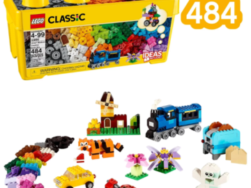 LEGO Classic 484-Count Medium Creative Brick Box $20.99 (Reg. $35)