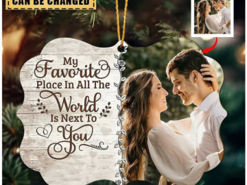 Personalized Photo Acrylic Ornament for $10 for 2 + free shipping