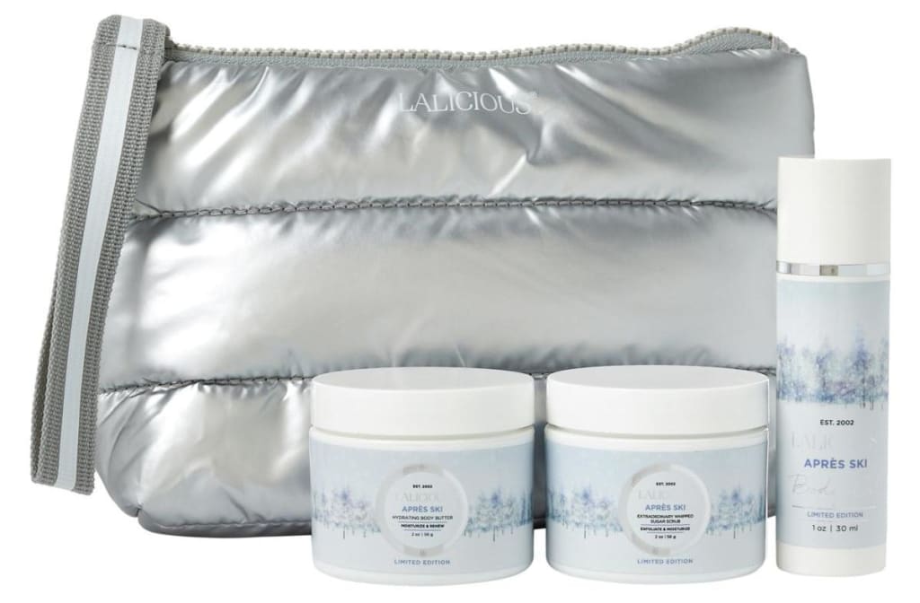 Lalicious Apres Ski 3-Piece Winter Skincare Gift Set w/ Travel Bag for $20 + free shipping