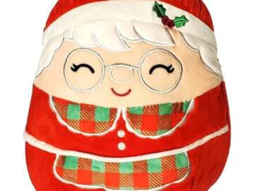 Squishmallows Nicolette Mrs. Claus with Plaid Apron, 12-inch $14.98 (Reg. $25.20)