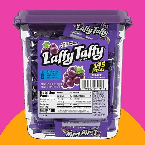 Laffy Taffy 145-Piece Grape Candy as low as $10.17 Shipped Free (Reg. $17.10) – 7¢/Candy