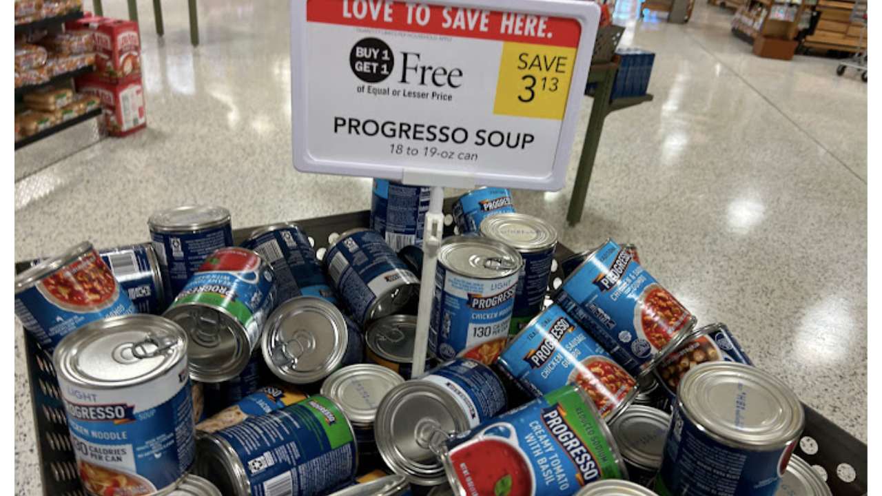 $1.04 Progresso Soup | Deals at Kroger & Publix