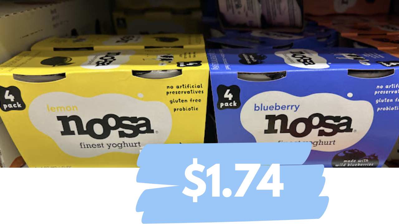 Get Noosa Yoghurt 4-Packs for $1.74 | Kroger Mega Deal