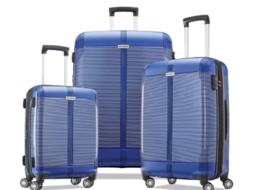 Samsonite Supra DLX 3-Piece Luggage Set for $195 + free shipping