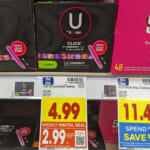 Grab U By Kotex Pads And Tampons For As Low As $2.99 At Kroger