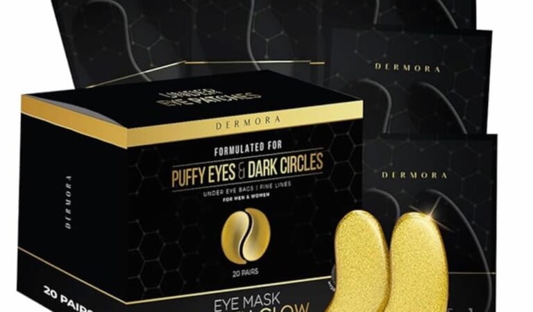 Golden Glow Under Eye Patches (20 Pairs) only $6.99!