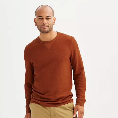 Men's Sonoma Goods For Life Thermal Crewneck Tee