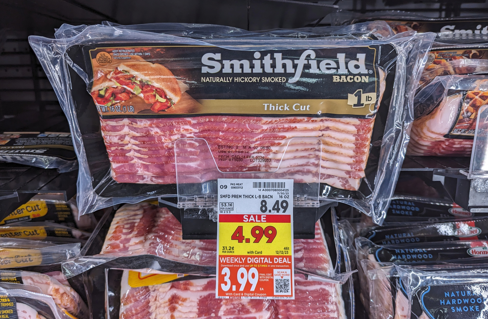 Smithfield Bacon Only $3.99 At Kroger (Regular Price $8.49)