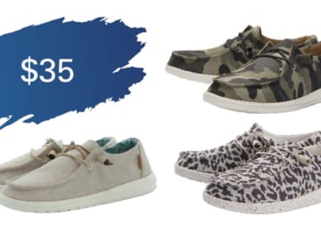 $35 Hey Dude Wendy Past Season Styles